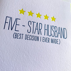 Anniversary Card for Husband