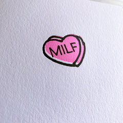 MILF Valentines Day Card