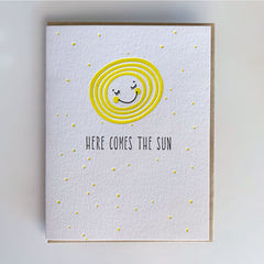Friendship Card, Here Comes The Sun Encouragement Card