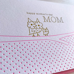 Sweet Owl Mother's Day Card