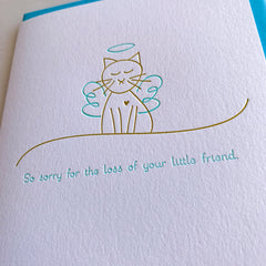 Cat Sympathy Card