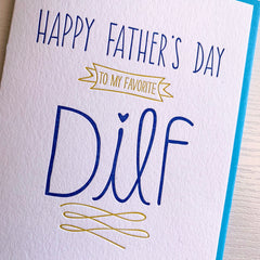 Father's Day DILF card