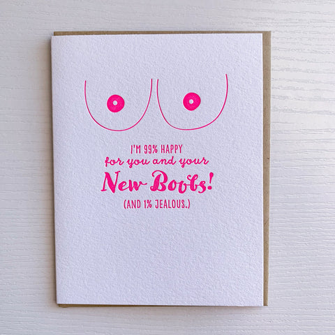 Congrats on your new Boobs card