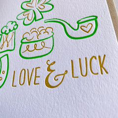 Love & Luck St. Patrick's Day Card