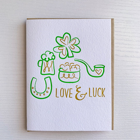Love & Luck St. Patrick's Day Card