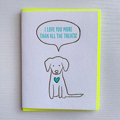 Card From The Dog For Dog Mom Or Dog Dad