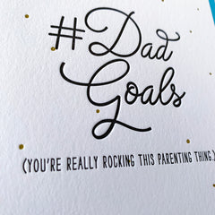 Fathers Day Card - Dad Goals