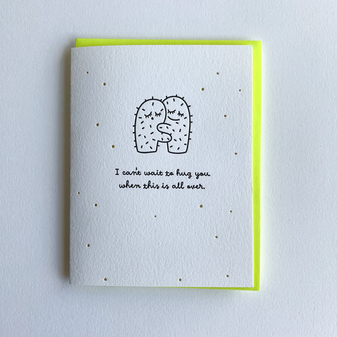Social Distancing Card, I Miss You Card, Encouragement Card