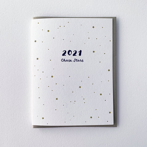 New Years Card -  2021 Chase Stars