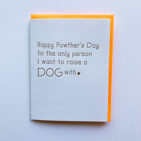 Dog Dad Fathers Day Card