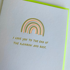 Rainbow Card LGBTQ Love Card