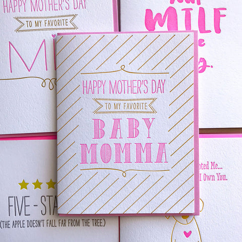 Baby Momma - Mother's Day Card